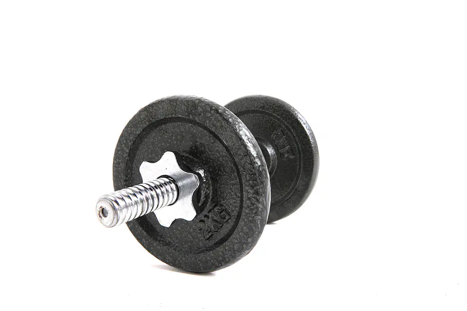 SET MANCUERNAS 15KG NEGRO YK-DB15B M&H 3