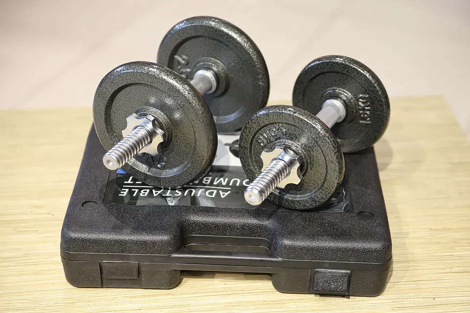 SET MANCUERNAS 20KG NEGRO YK-DB20B M&H 9