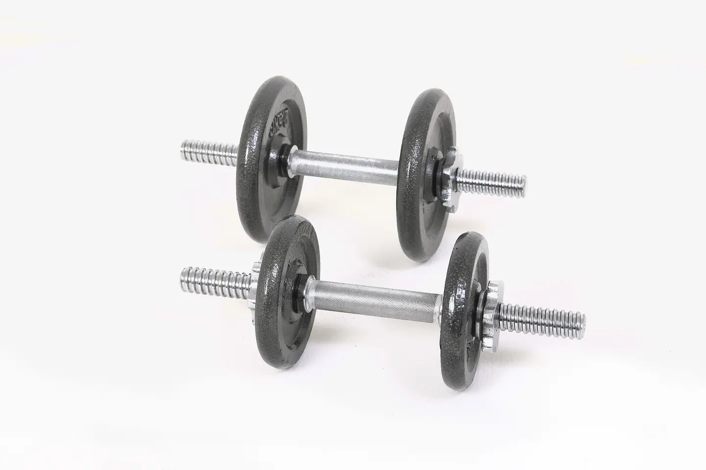 SET MANCUERNAS 20KG NEGRO YK-DB20B M&H 3