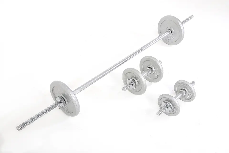 Set Mancuernas 50Kg + Barra 1.5 Mt Yk-Db50Kg M&H 3