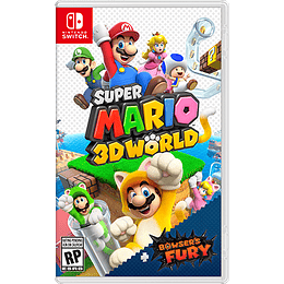 JUEGO NINTENDO SWITCH SM 3D WORLD AND BOWSERS FURY 45496594022