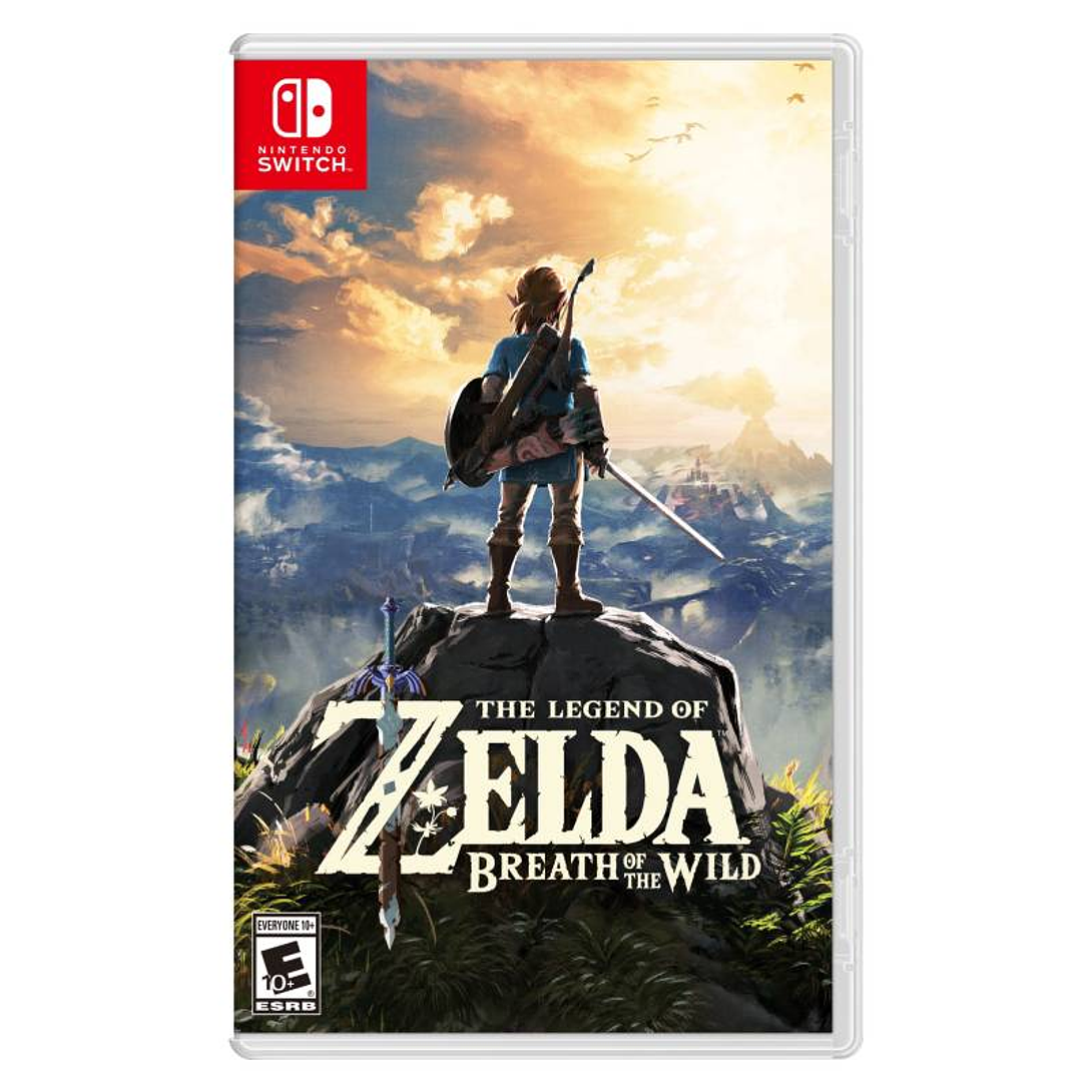 JUEGO NINTENDO SWITCH LEGEND OF ZELDA BREATH OF THE WILD 45496590420