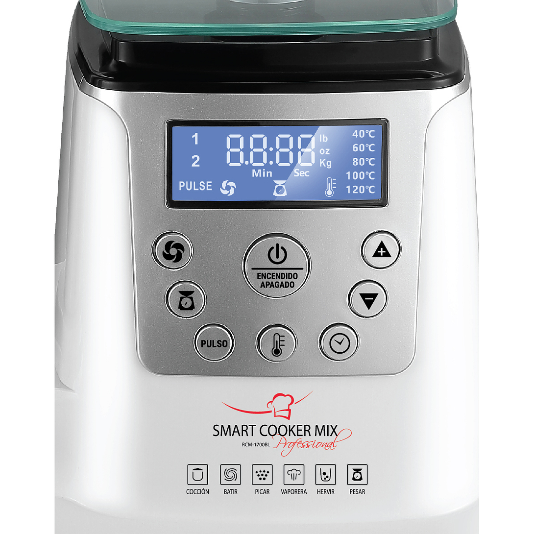 ROBOT DE COCINA MULTIFUNCIÓN SMART COOKER MIX • RCM-1700BL