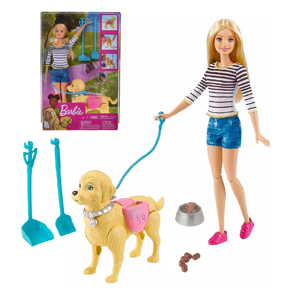 BARBIE PASEO DE PERRITO