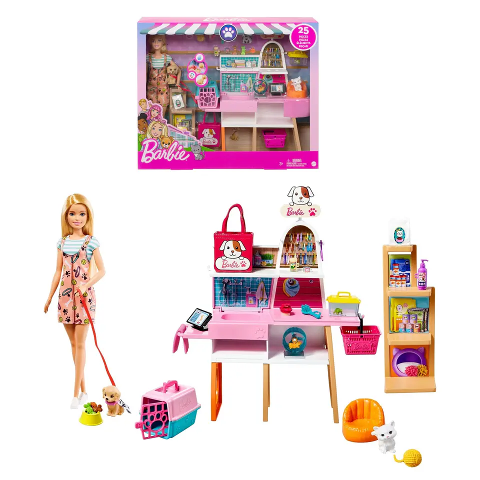 La Tienda De Barbie Mattel 1