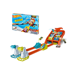 HOT WHEELS PISTA VUELTAS Y CHOQUES