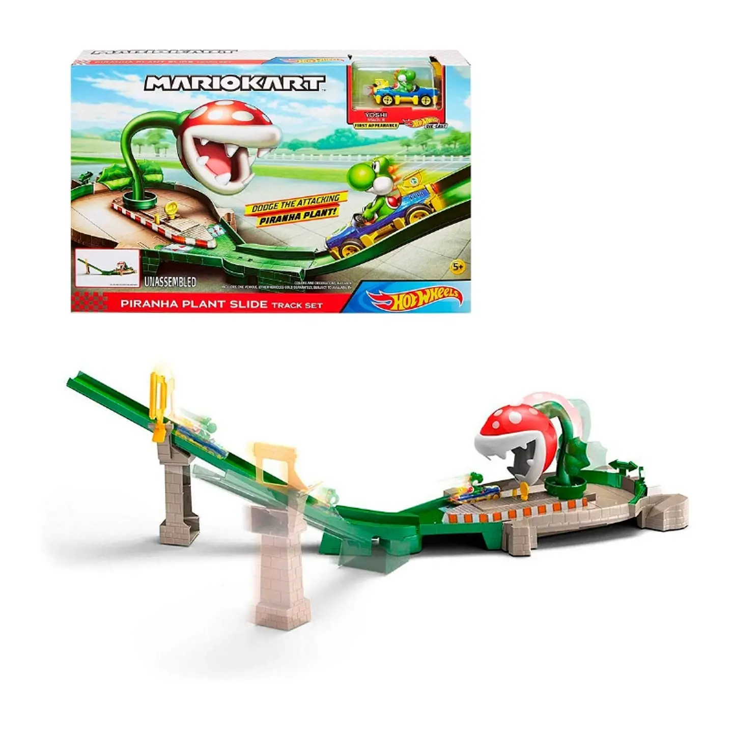 Hot Wheels Mario Kart Pista De Niveles 1
