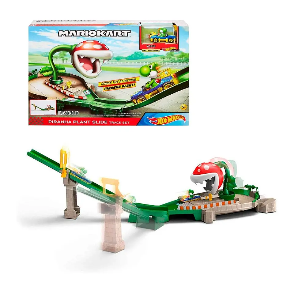 Hot Wheels Mario Kart Pista De Niveles 1