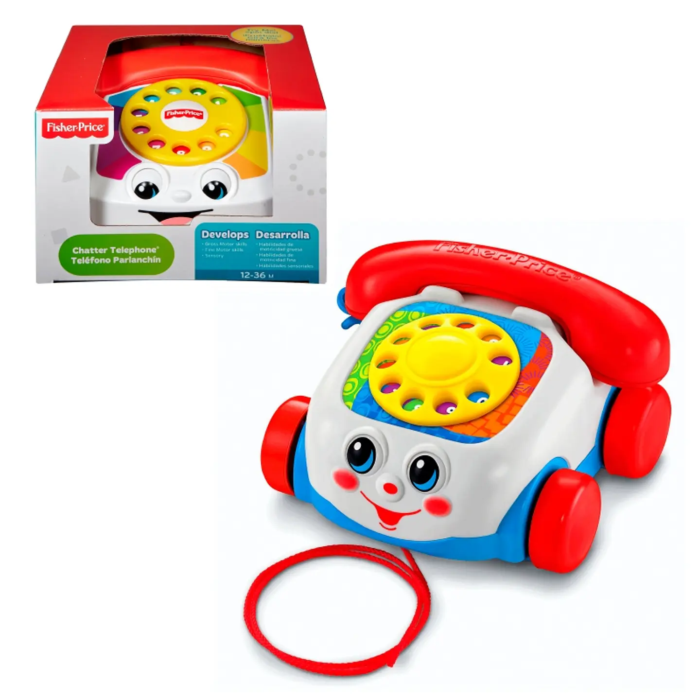 Fp Teléfono Parlanchín Mattel Dpn22 1