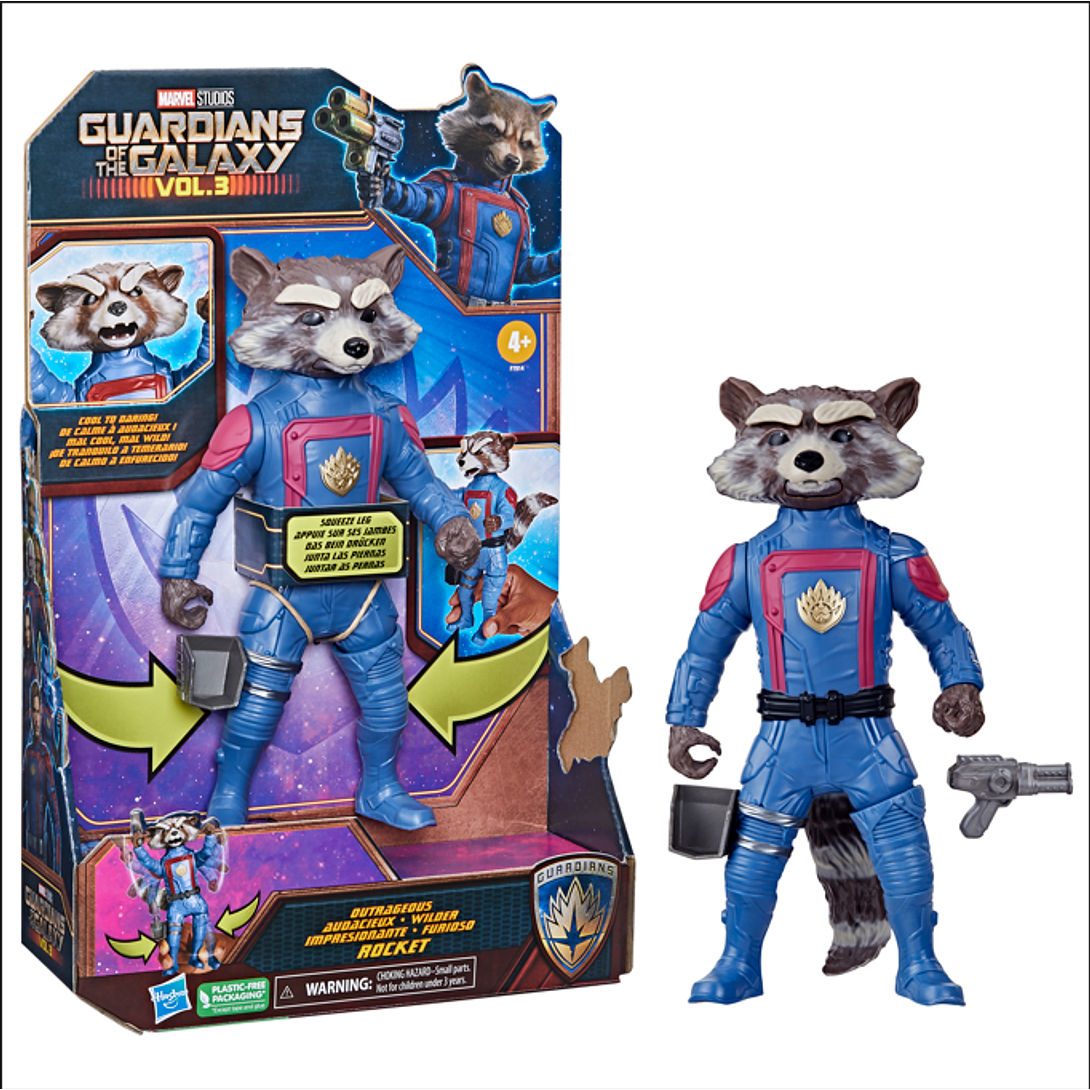 GGM FEATURE FIGURE ROCKET HASBRO F7914