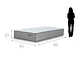 Colchon Boreal Dos 1.5 Plazas Mantahue 40820 - Miniatura 3