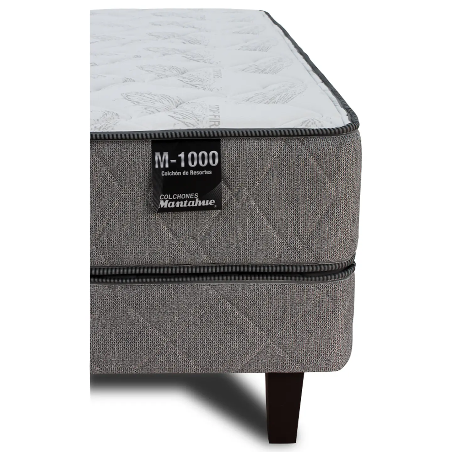 Cama Americana 2 Pl Base Dividida Boreal Dos+Set Livo 2