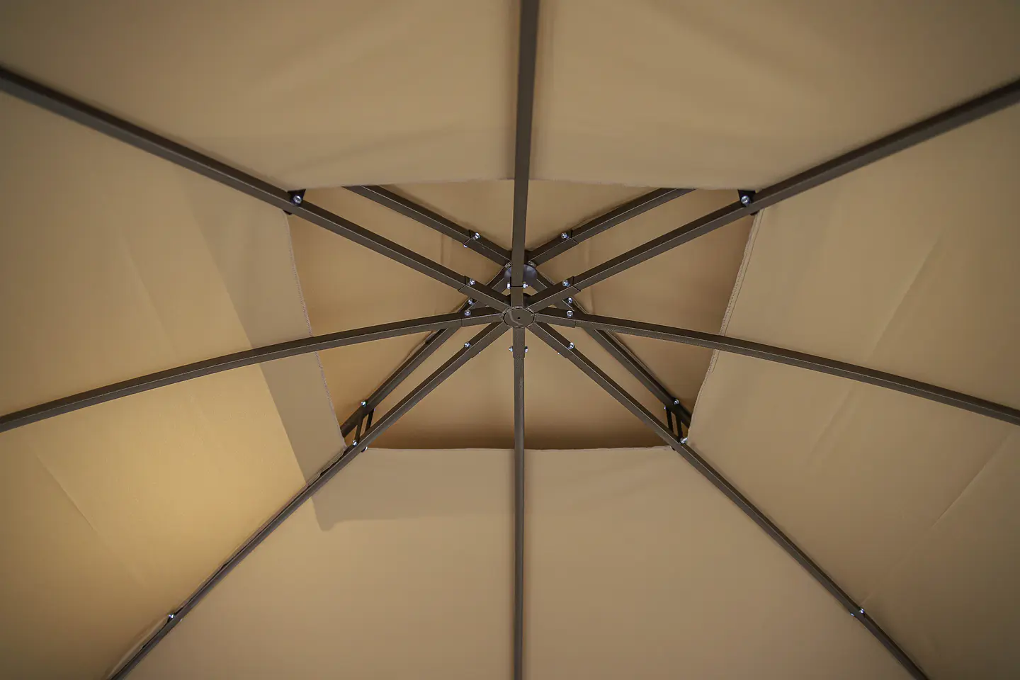 GAZEBO 3X3 (KHAKI) (BRONCE) M&H YF-3539B 3