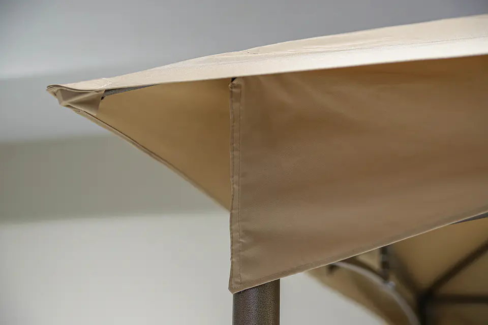 GAZEBO 3X3 (KHAKI) (BRONCE) M&H YF-3539B 5
