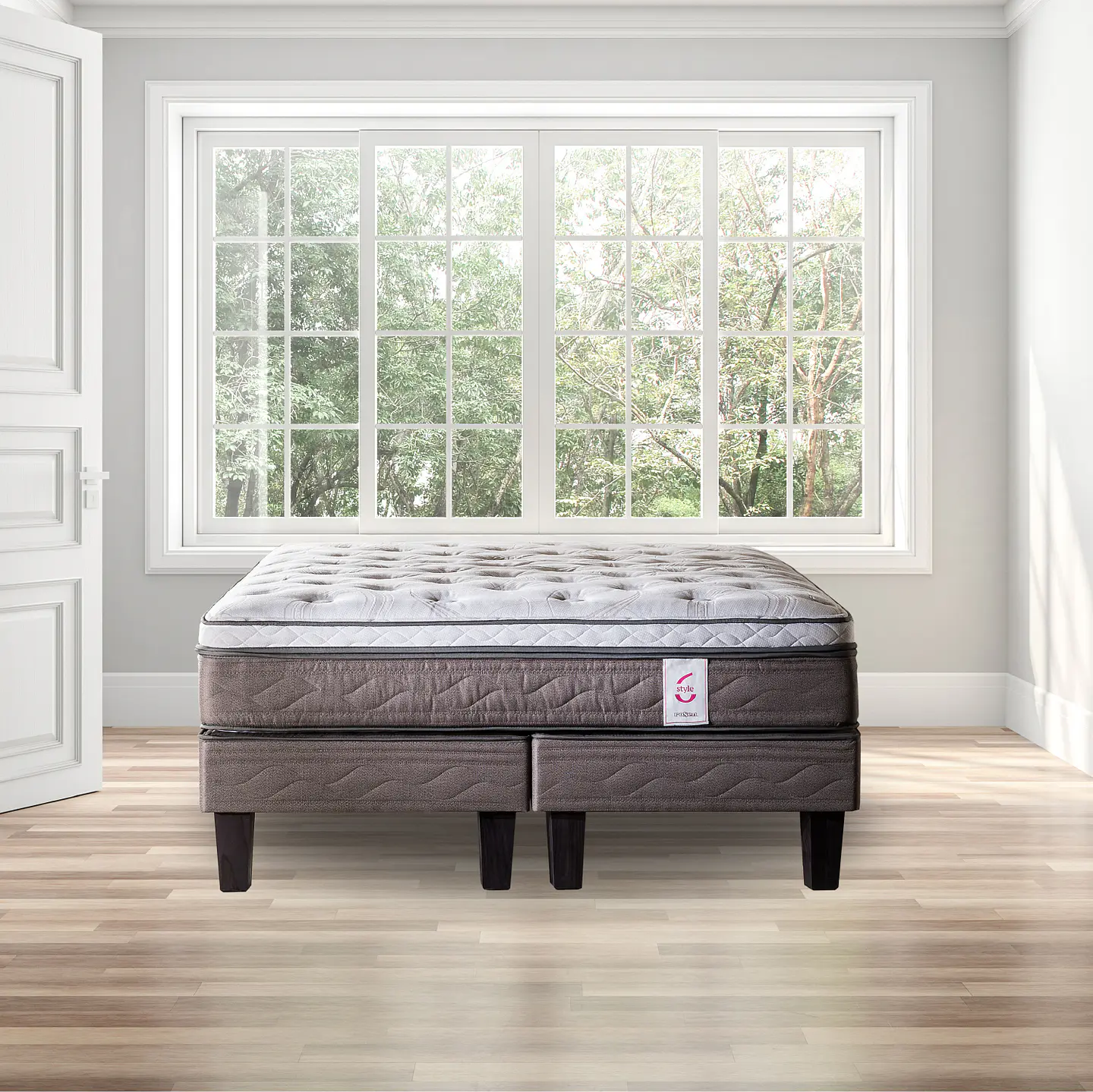 Cama New Style 6 1.50X2.00 Base Dividida Ferrara Rosen 16012252 4