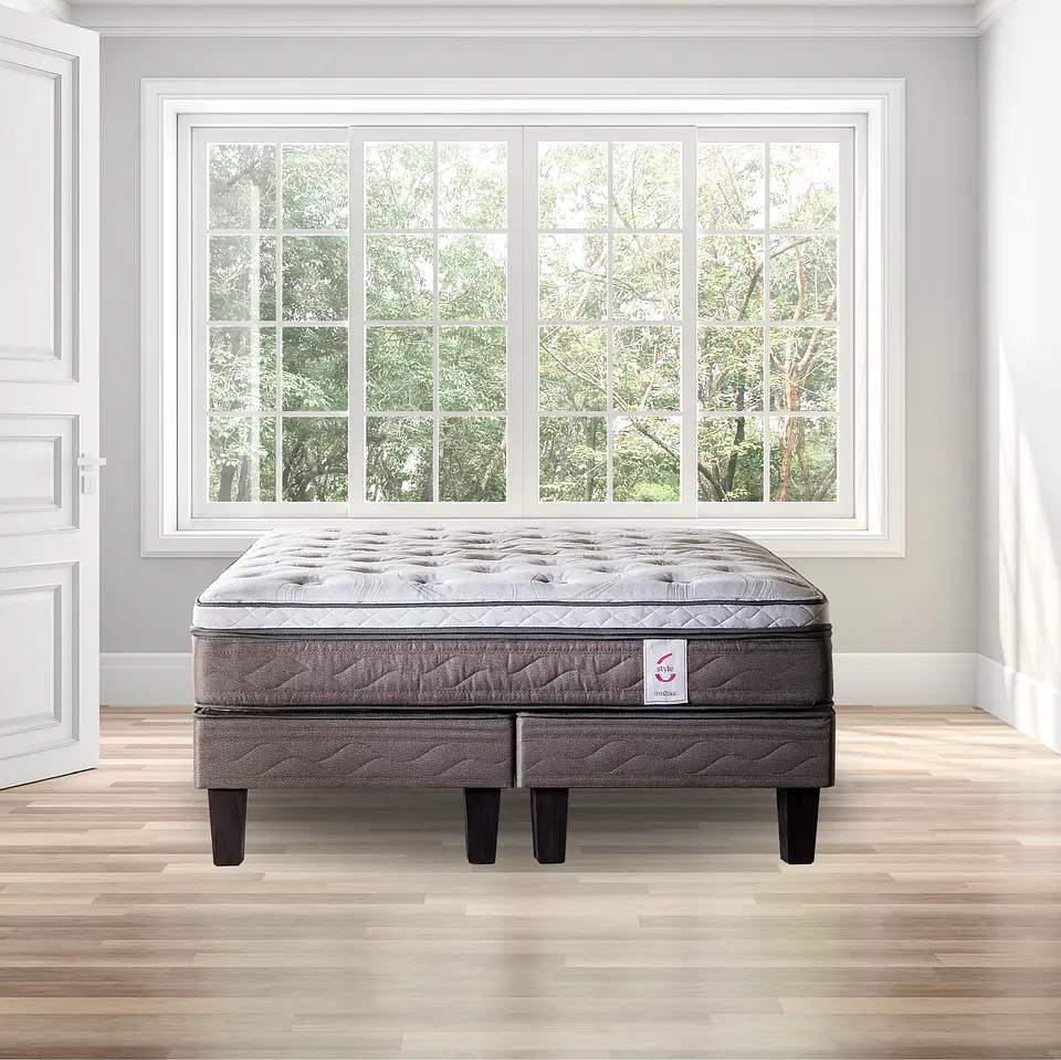 Cama New Style 6 1.50X2.00 Base Dividida Ferrara Rosen 16012252 4