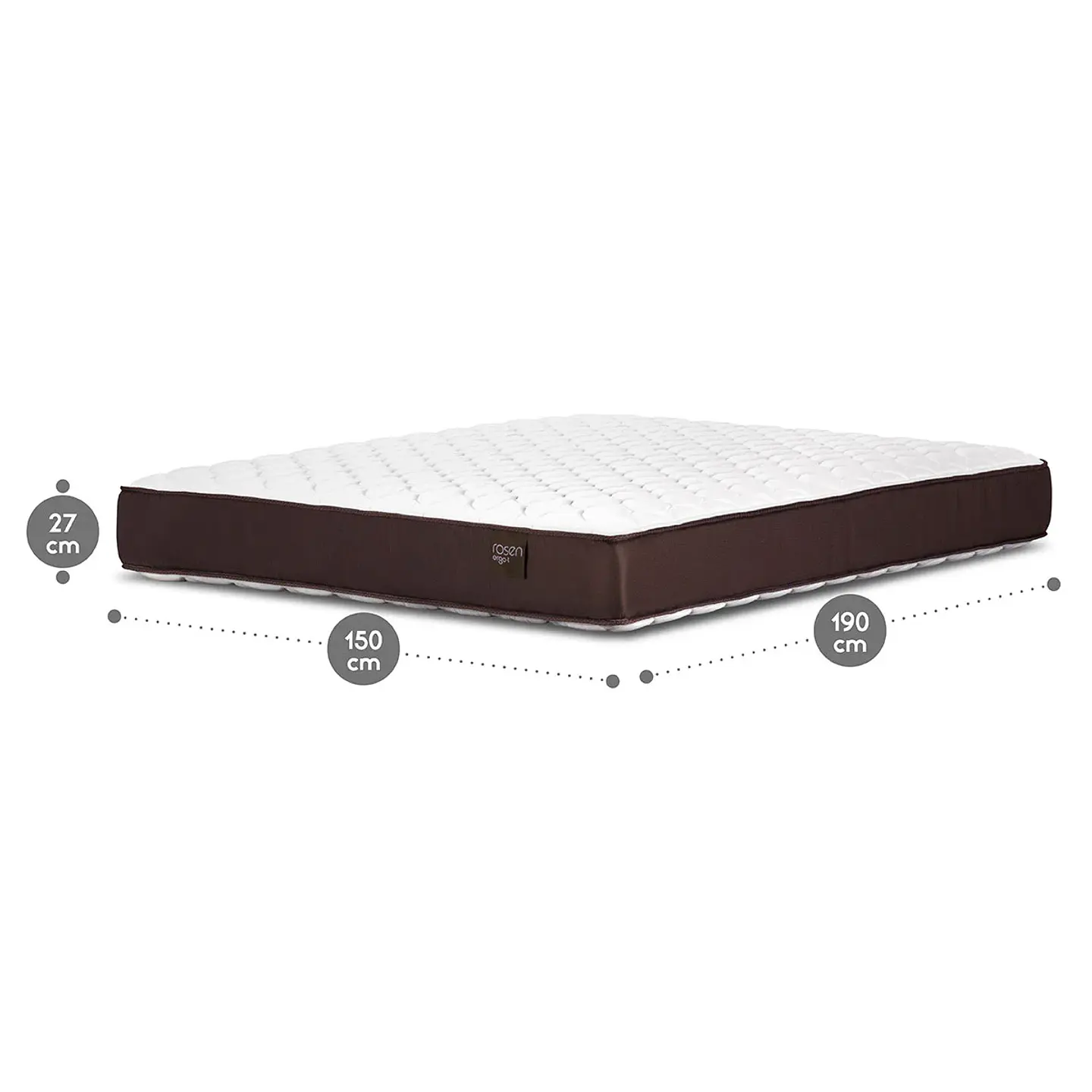 Colchon New Ergo 1,50 X 1,90 Rosen 14014237 5