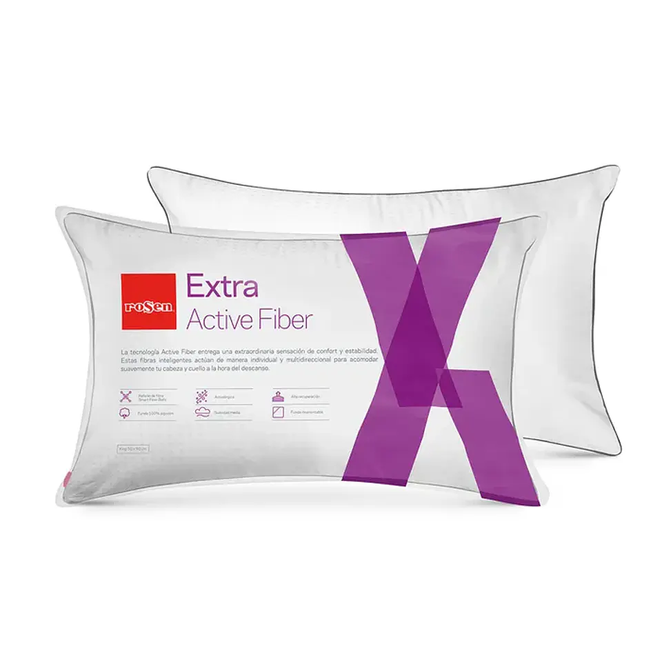 Almohada Fibra Extra Rosen 14011250 2