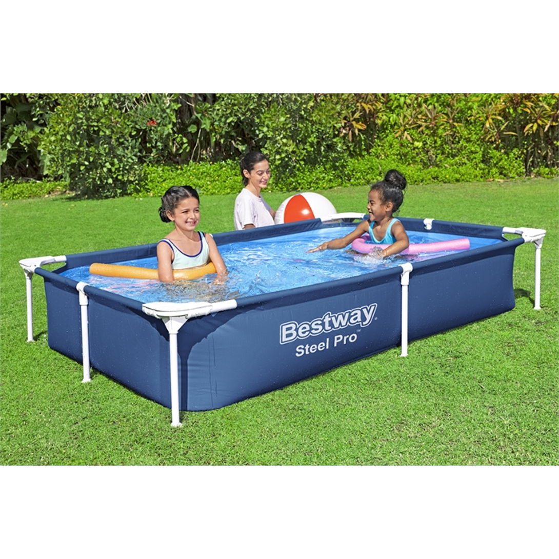 PISCINA RECTANGULAR 2.21X1.50X43CM 56401 BESTWAY