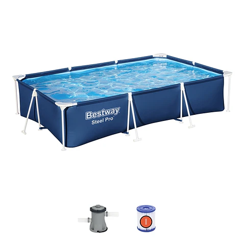 Piscina Rectangular C/Filtro 3.0X2.01X66Cm 56411 Bestway