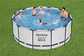 Piscina Redonda C/Filtro C/Escalera C/Cobertor 3.66M X 1.22M  56420 Bestway - Miniatura 3