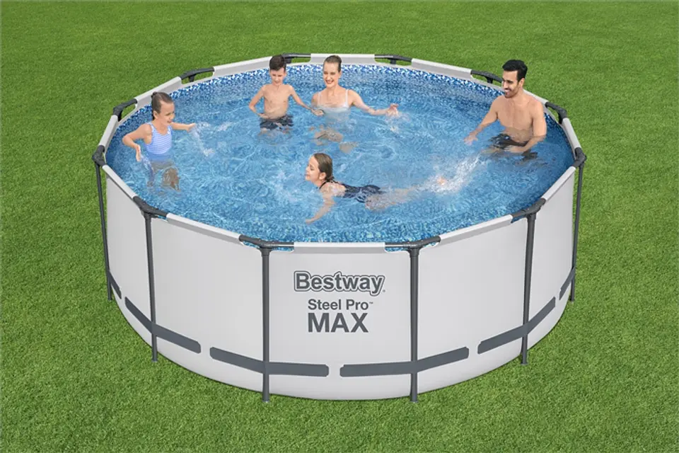 Piscina Redonda C/Filtro C/Escalera C/Cobertor 3.66M X 1.22M  56420 Bestway 3