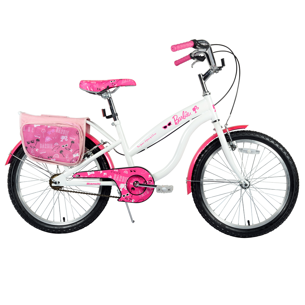 BICICLETA NIÑA ARO 20 BARBIE BLANCO BIANCHI BLG00005