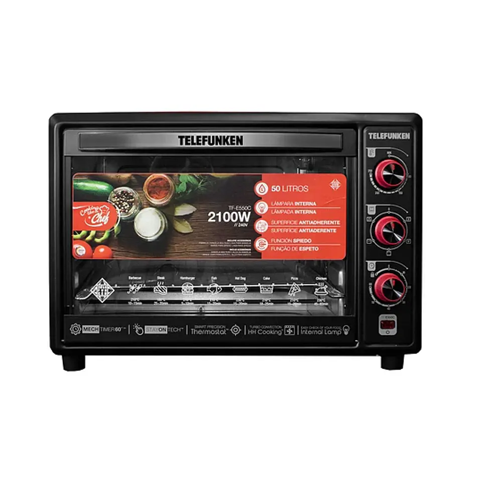 Horno Electrico 50L  Tf-E550C Telefunken  1