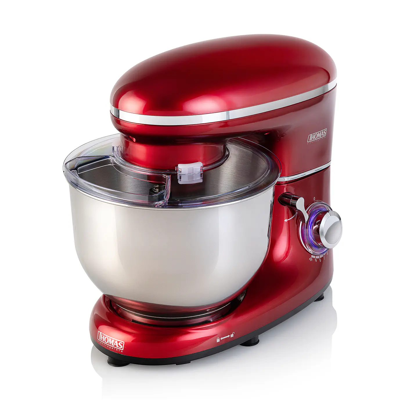 Batidora Pedestal Roja Thomas Th-910Pr 8