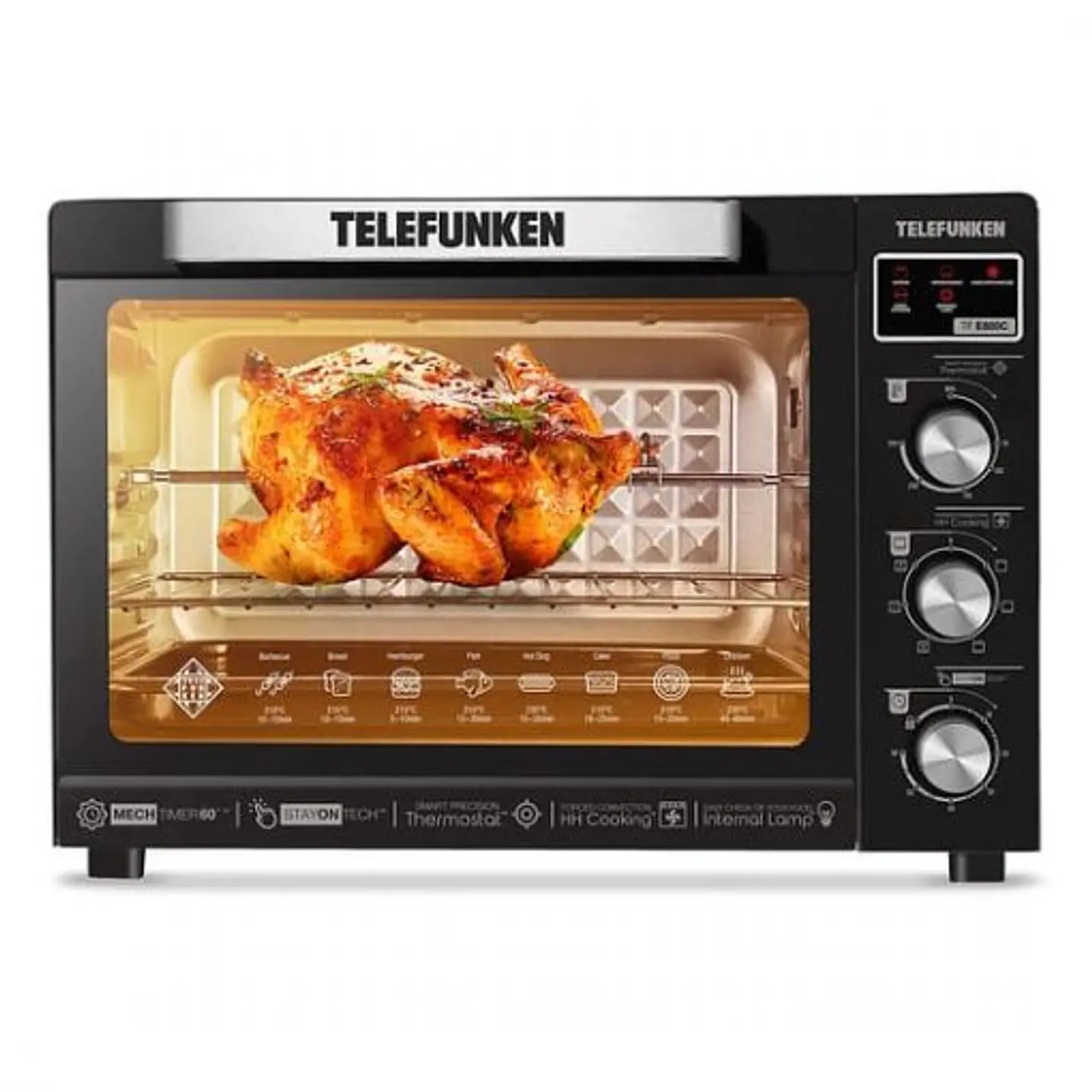 Horno Electrico 80L  Tf-E850C Telefunken  1