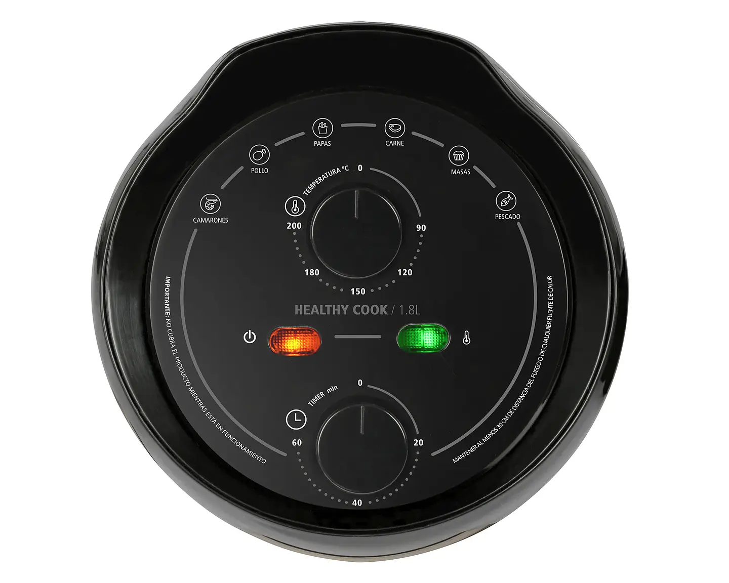 FREIDORA AIRE 1.8LT SINDELEN FA-180NG 4
