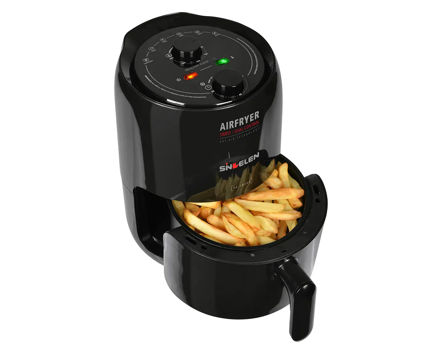 FREIDORA AIRE 1.8LT SINDELEN FA-180NG 3