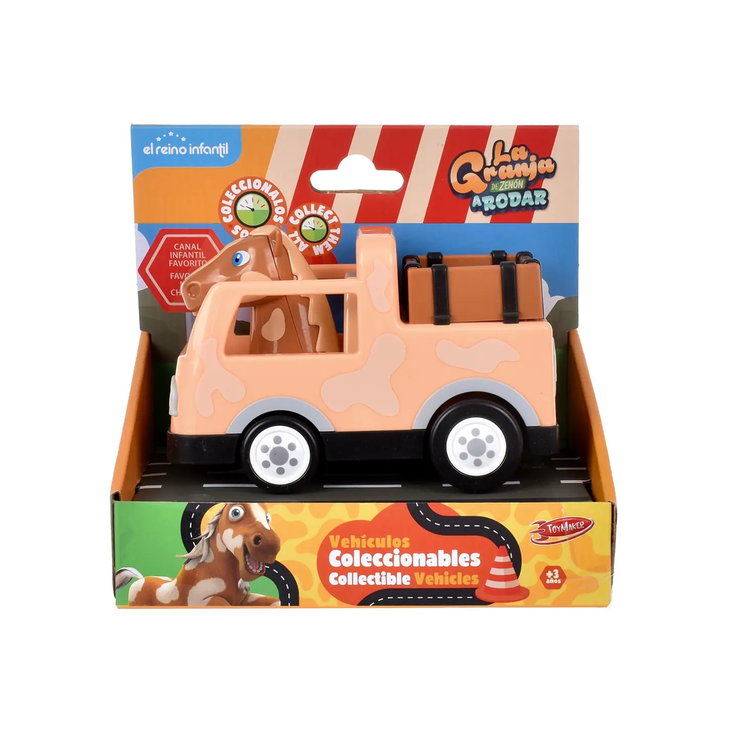 GRANJA DE ZENON AUTO ALEATORIO A FRICCION DE 13 CMS LA ANSALDO 26733 2