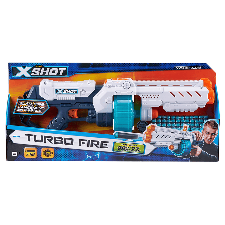 X-SHOT LANZADOR TURBO FIRE CON 48 DARDOS ANSALDO 26049 1