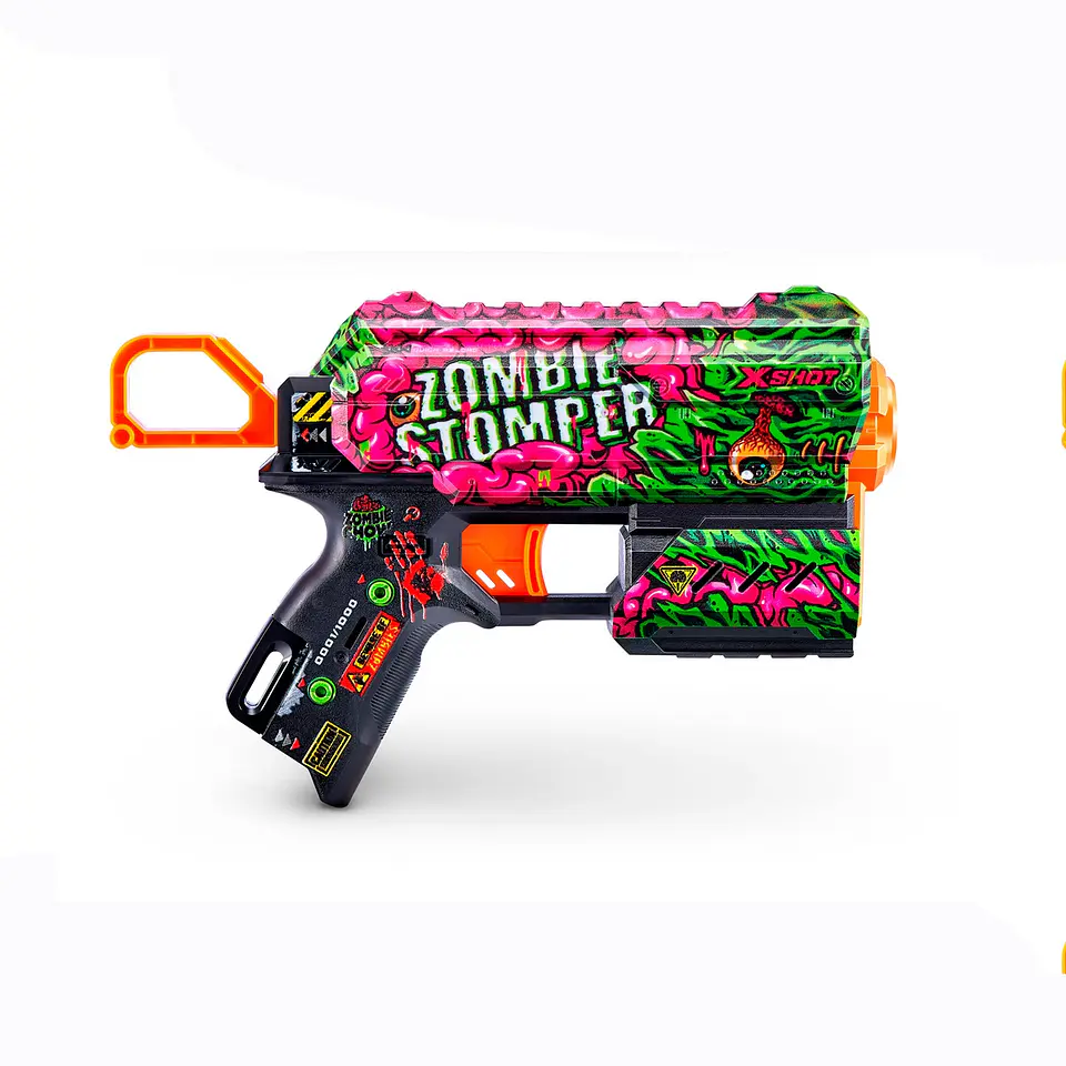 Lanza Dardos Flux Skins Con 8 Dardos X-Shot Aleatorio Ansaldo 26713 2
