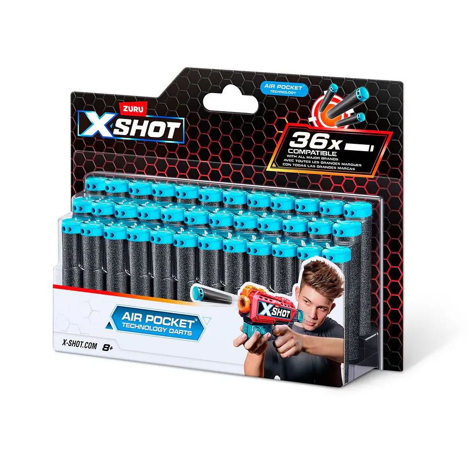 X-Shot Pack 36 Dardos Ansaldo 20993 2