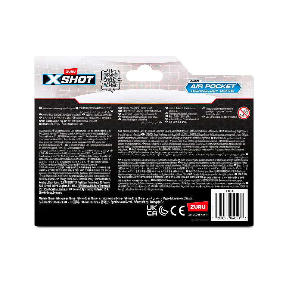 X-Shot Pack 36 Dardos Ansaldo 20993 3