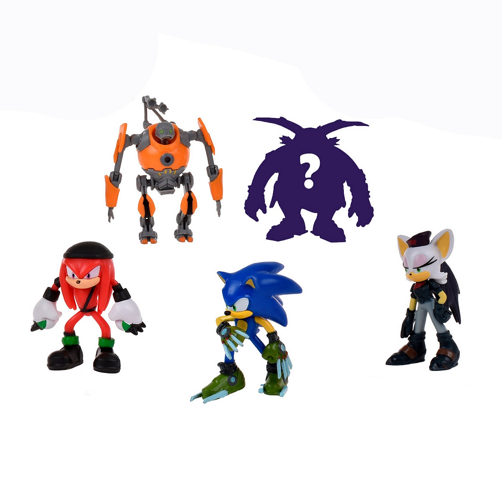 JUGUETES ALEATORIOS SONIC PACK 5 FIGURAS DE 7 CMS ANSALDO 26967