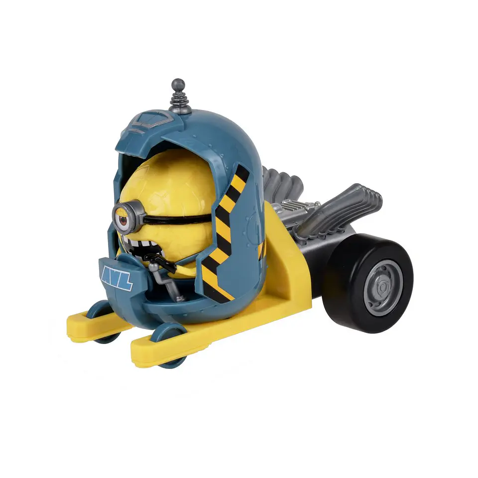 Minions Vehiculo Aleatorio A Friccion 13 Cms Mi Villano Favorito Ansaldo 27995 4