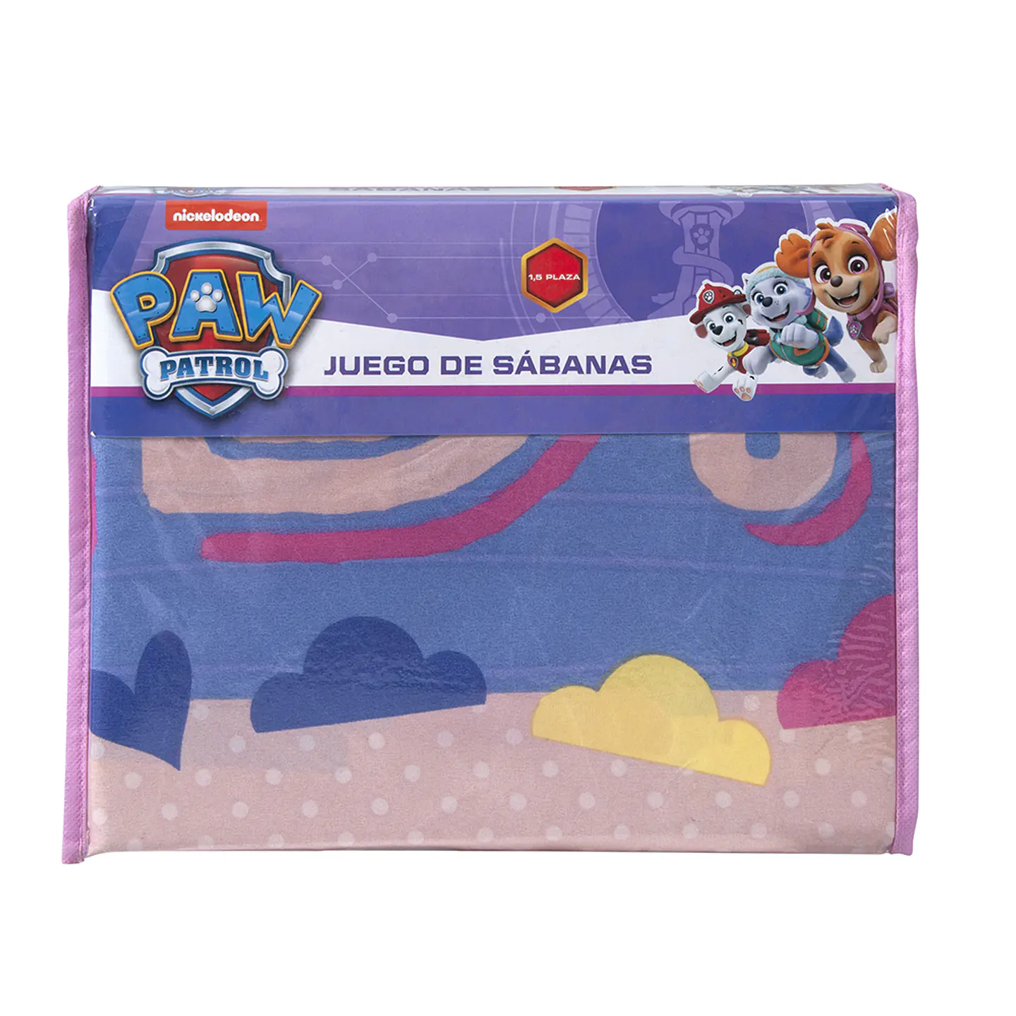Sabana 1.5 Plazas Microfibra Paw Patrol Niña Skye 3