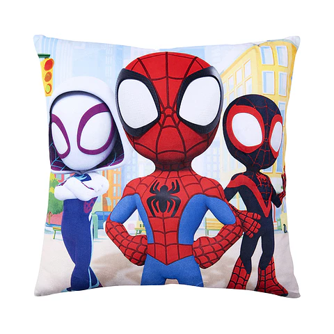 Cojín Velour Spider-Man Team