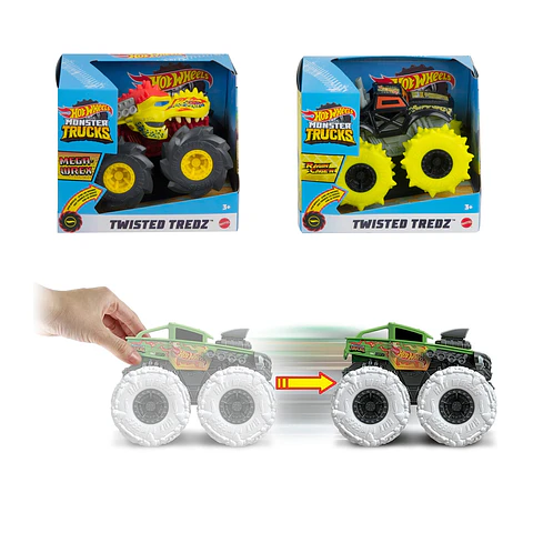 HOT WHEELS MONSTER TRUCKS TWISTER TREDZ 