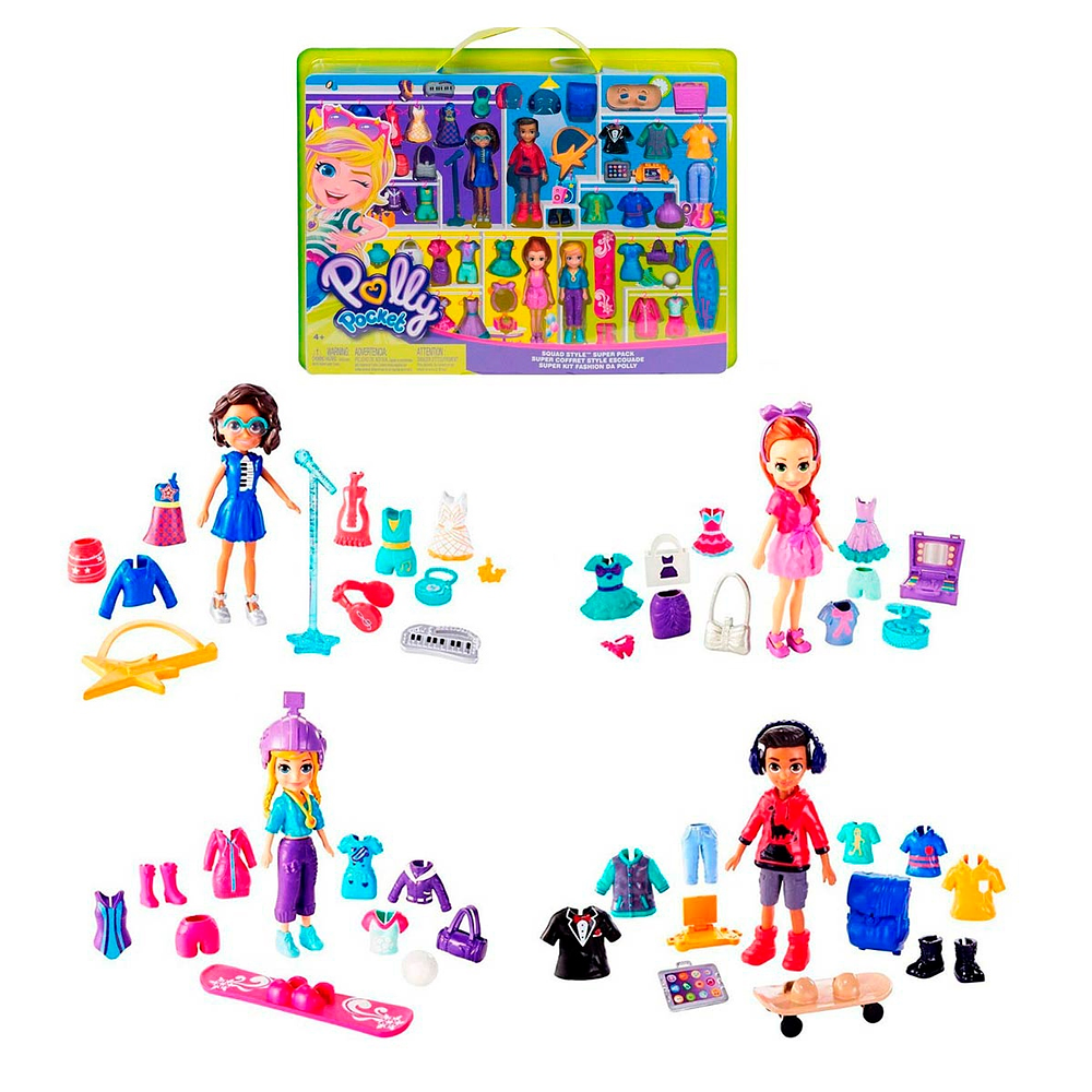 POLLY POCKET SUPER COLECCION DE MODAS MATTEL GFR11