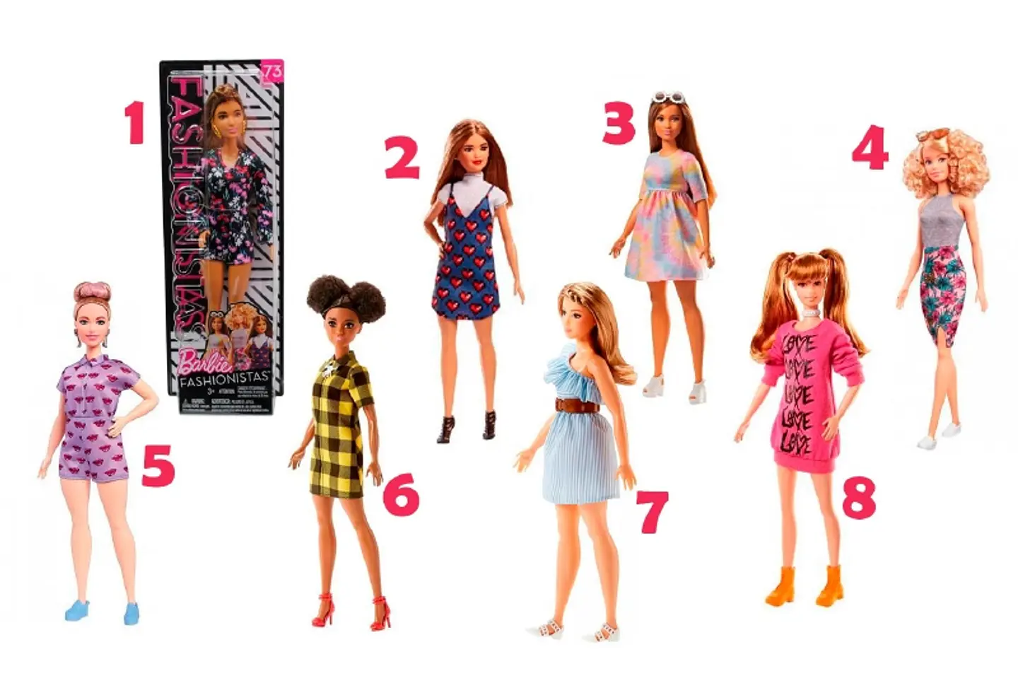 Barbie Fashionistas Mattel Fbr37 1