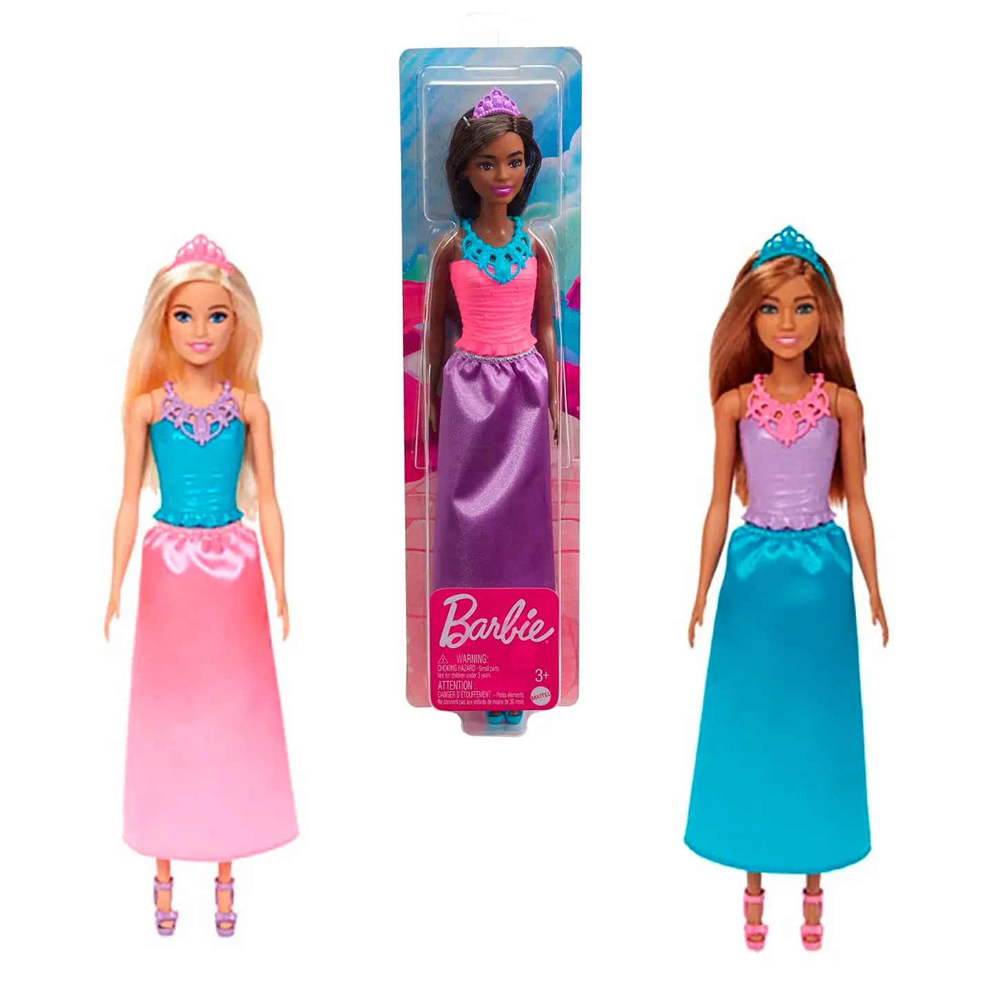 Barbie Fantasía Surtido De Princesas Mattel Hgr00 1