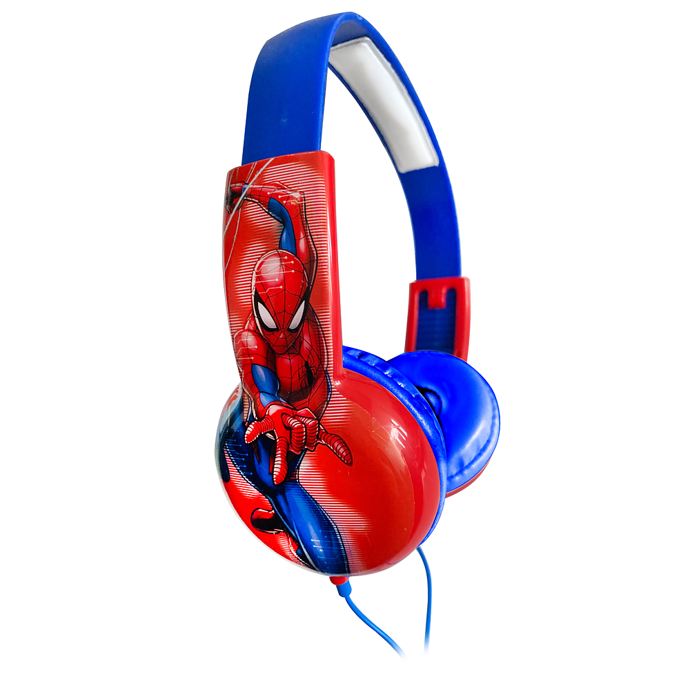 Audífonos Spider-man On Ear Con Cable Marvel