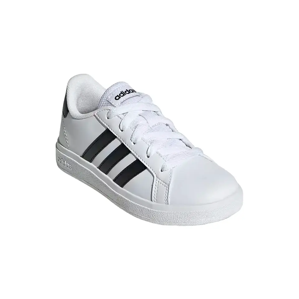 Zapatilla Urbana Adidas Unisex Grand Court Blanco 4
