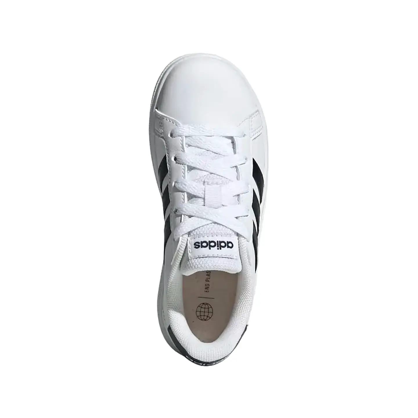 Zapatilla Urbana Adidas Unisex Grand Court Blanco 5