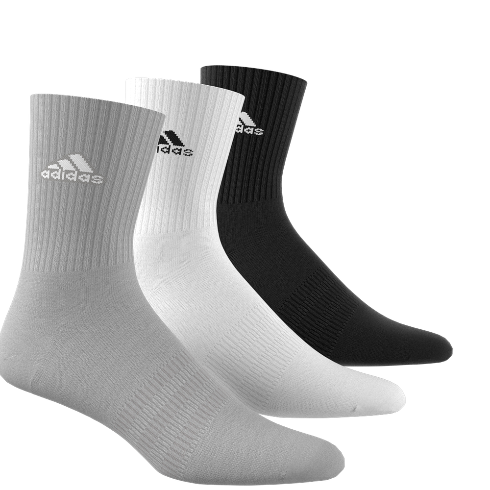 PACK 3 Calcetines Adidas a Media Pantorrilla Acolchados IC1311