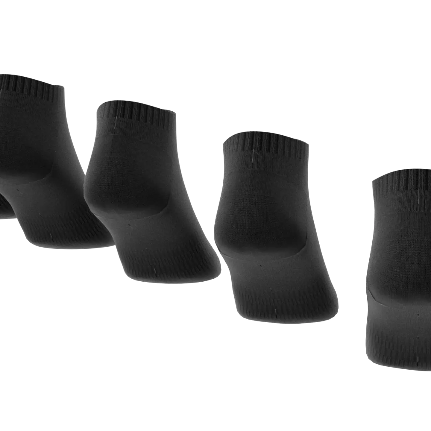 Pack 6 Calcetines Negros Acolchados Al Tobillo Ic1275 5